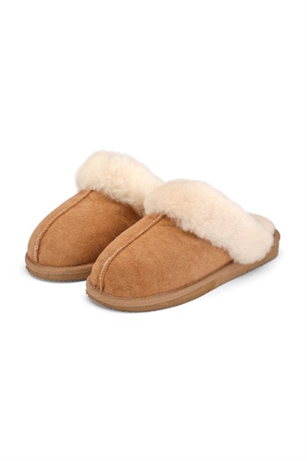 Shepherd, Jessica slippers, Chestnut